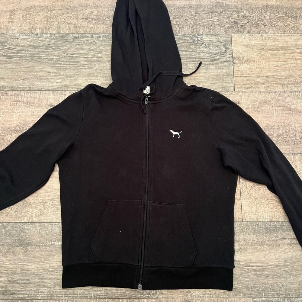 PINK sequin zip up